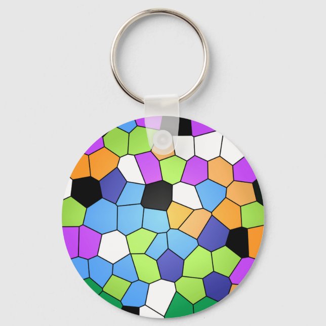Stained Glass Keychain (Front)