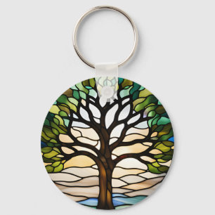 Stained Glass  Keychain