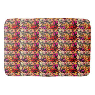Stained Glass-Look Bath Mat