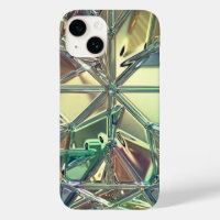 Stained glass look colourful abstract