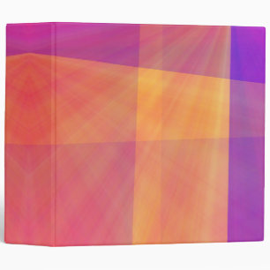 stained glass look with tropical colours binder
