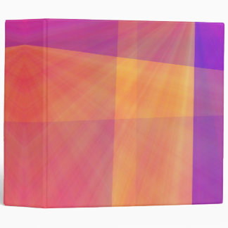 stained glass look with tropical colours binder