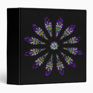 Stained Glass Mandala Binder