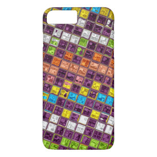 Stained Glass Mosaic Pattern #3 iPhone 8 Plus/7 Plus Case