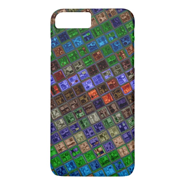 Stained Glass Mosaic Pattern #5 Case-Mate iPhone Case (Back)