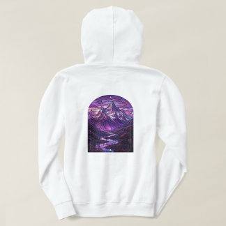 Stained Glass Mountain Hoodie