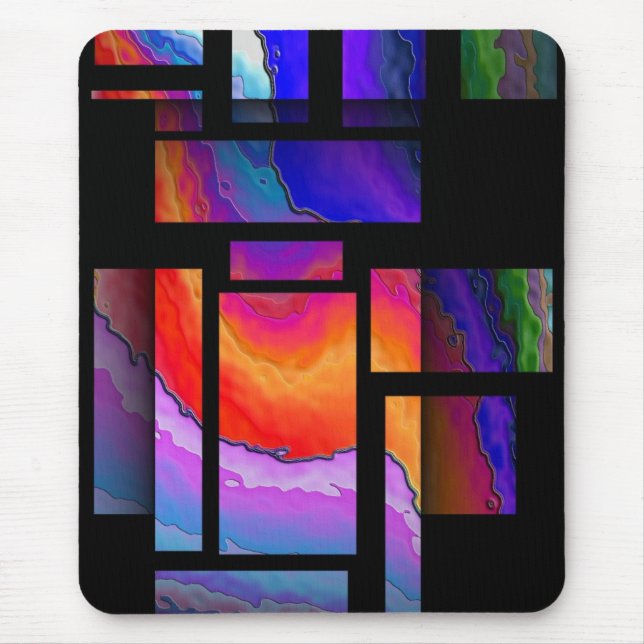 Stained Glass Mouse Pad (Front)