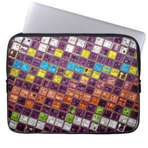 Stained Glass Pattern #8 Laptop Sleeve
