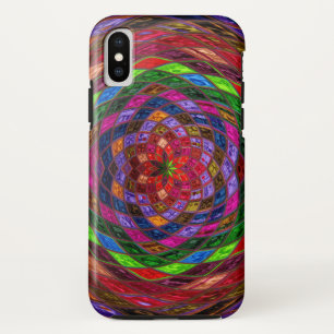 Stained Glass Pattern iPhone X Case