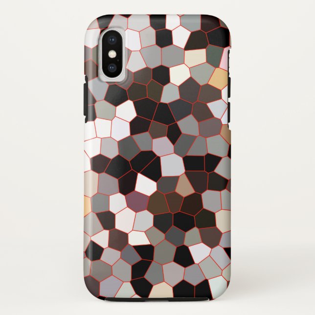 Stained Glass Pattern Case-Mate iPhone Case (Back)