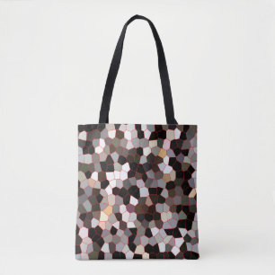 Stained Glass Pattern Tote Bag
