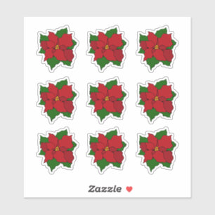 Stained-Glass Poinsettia