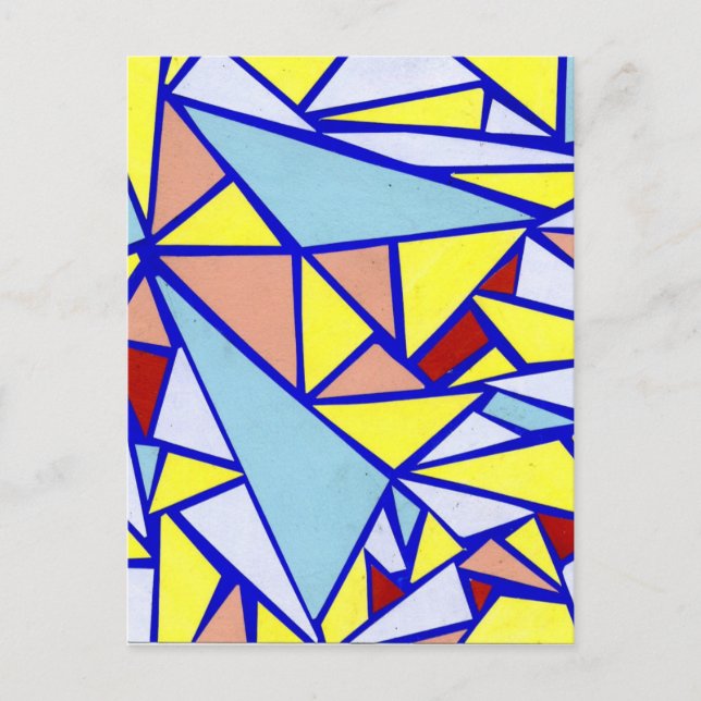 Stained Glass Postcard (Front)