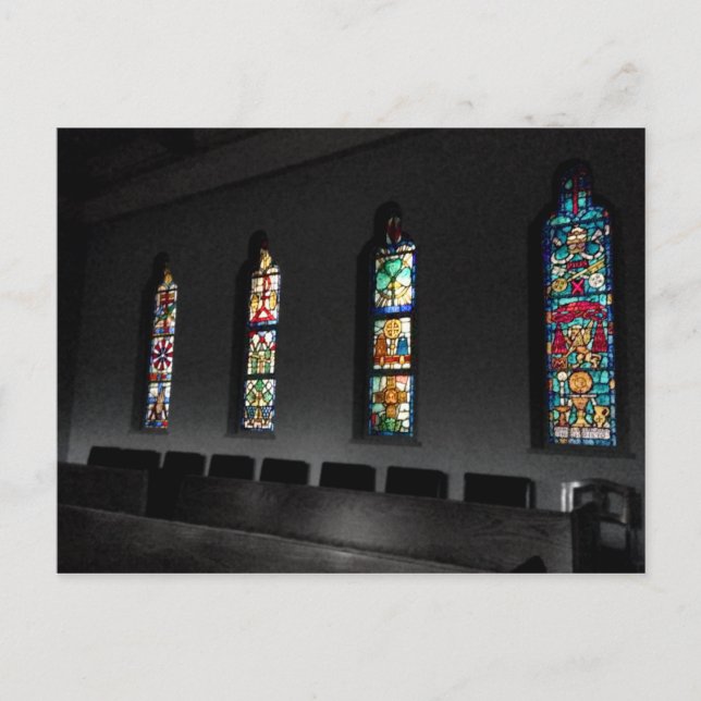 Stained Glass Postcard (Front)