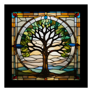 Stained Glass  Poster