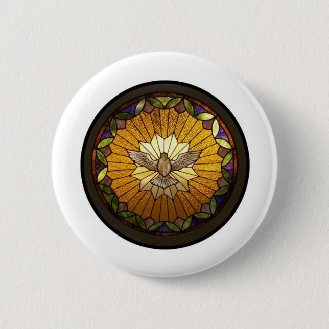 Stained Glass Prints 2 Inch Round Button (Front)