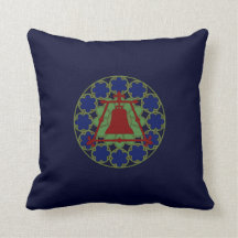 Stained Glass Raincross Fleur Design