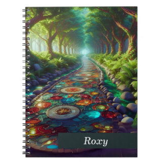 Stained Glass Road Notebook