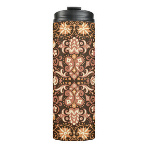 Stained Glass series. Artistic abstraction compose Thermal Tumbler