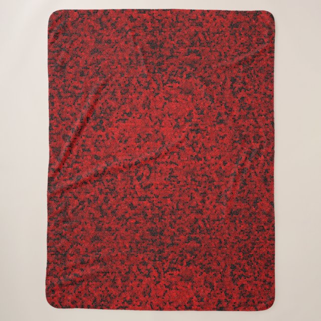 Stained Glass Sherpa Blanket (Front)