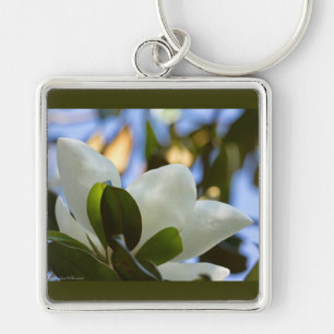 Stained Glass Sky Southern Magnolia Gifts Apparel Keychain