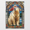 Stained Glass Spirit Bear 