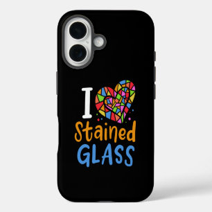 Stained Glass Stained Glass Artist iPhone 16 Case
