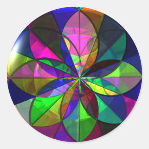 Stained Glass Sticker