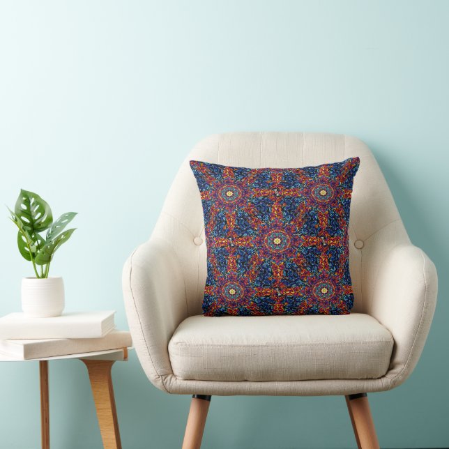 Stained Glass....... Throw Pillow (Chair)