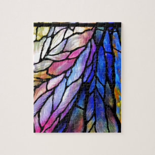 Stained Glass, Tiffany - Style,  Jigsaw Puzzle