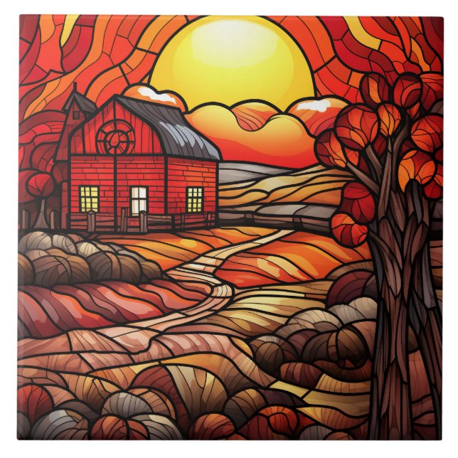Stained Glass  Tile (Front)