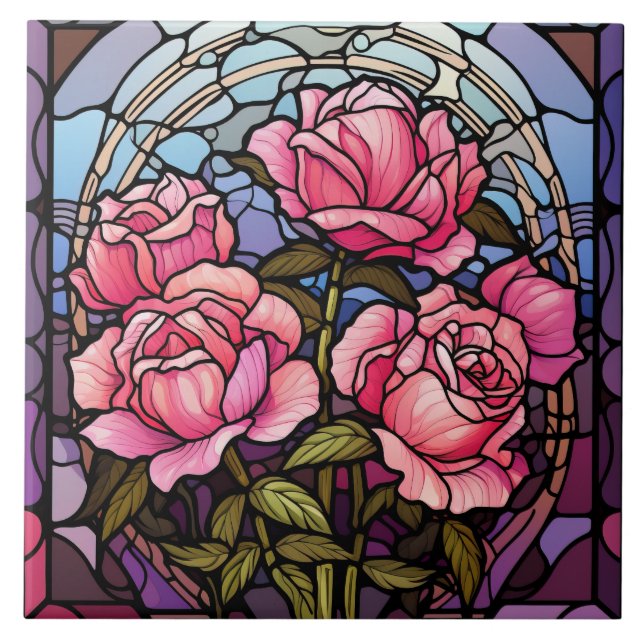 Stained Glass  Tile (Front)