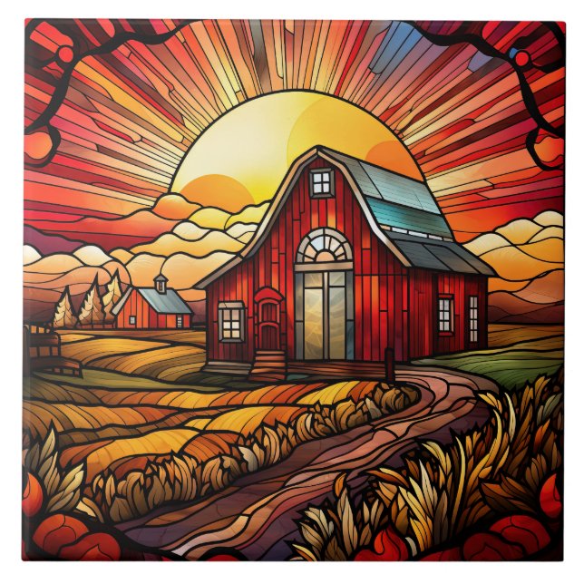 Stained Glass  Tile (Front)