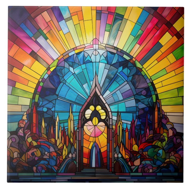  Stained Glass  Tile (Front)