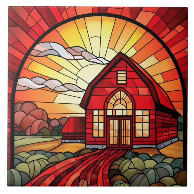 Stained Glass  Tile (Front)