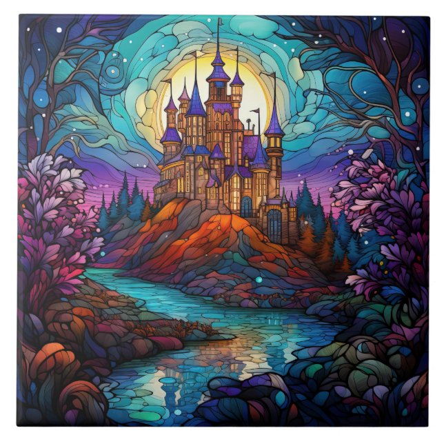  Stained Glass  Tile (Front)