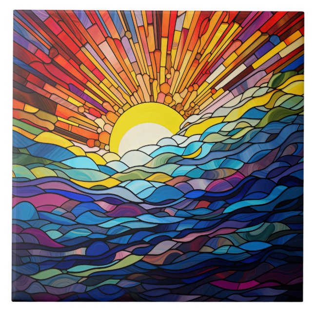  Stained Glass  Tile (Front)