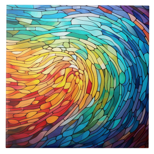  Stained Glass  Tile (Front)