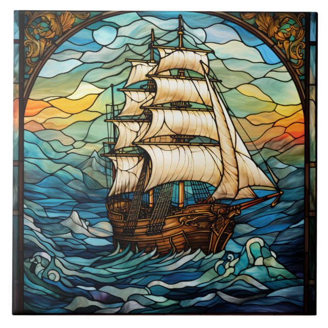 Stained Glass  Tile (Front)