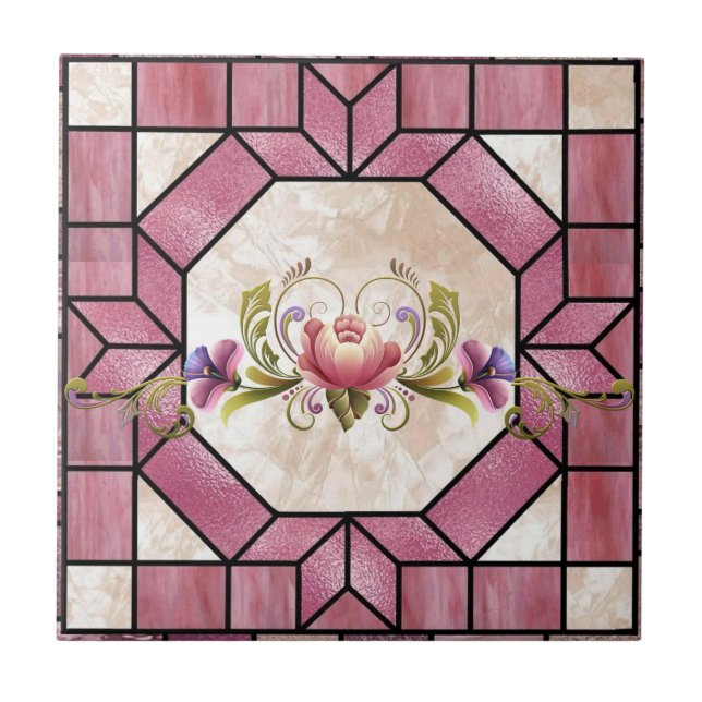 Stained Glass Tile Design - SRF (Front)