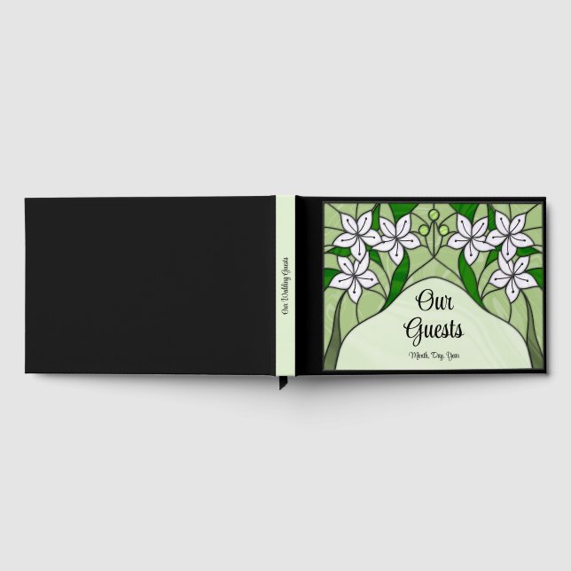 Stained Glass Wedding Guest Book (Full)