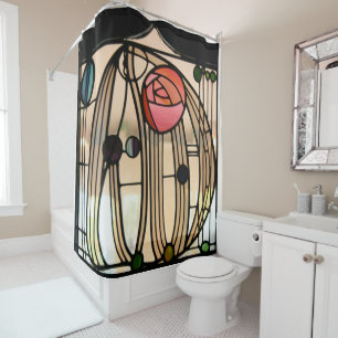 Stained Glass Window by Charles Mackintosh