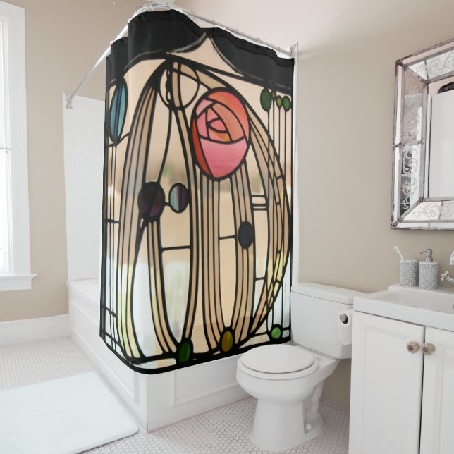 Stained Glass Window by Charles Mackintosh (In Situ)