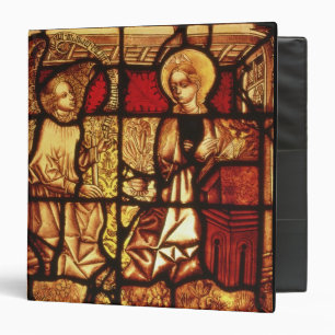 Stained glass window depicting the Annunciation, G Binder