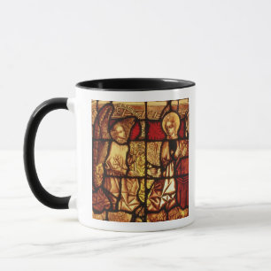 Stained glass window depicting the Annunciation, G Mug