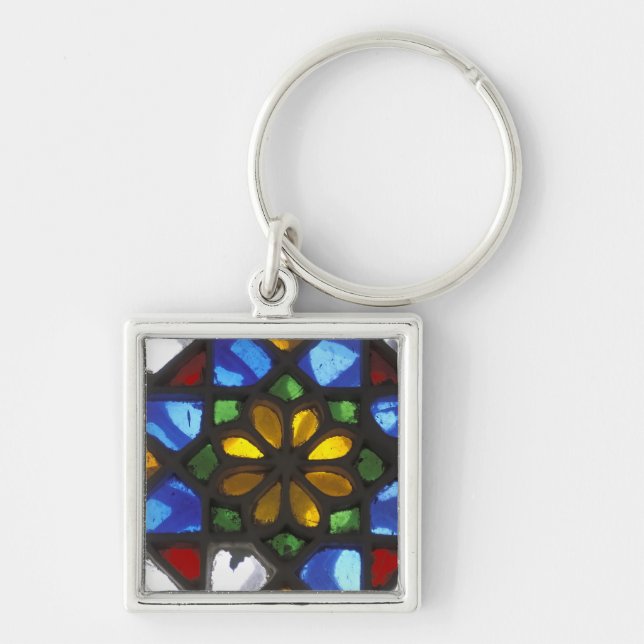 Stained glass window inside the National Keychain (Front)