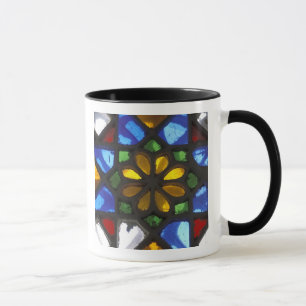 Stained glass window inside the National Mug