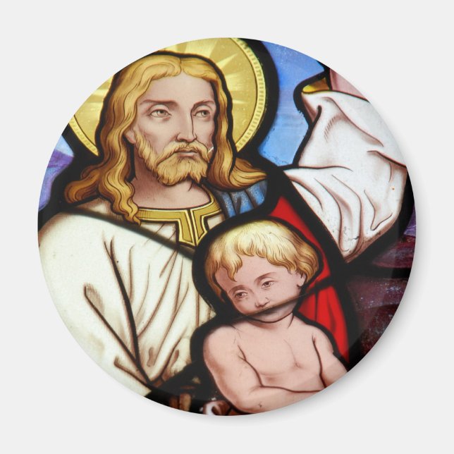 Stained glass window magnet (Front)