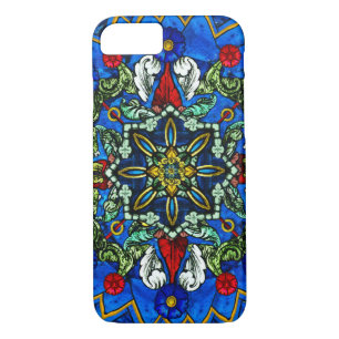 Stained Glass Window Mandala Phone Case