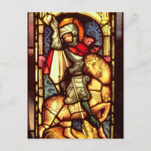 Stained Glass Window Postcard